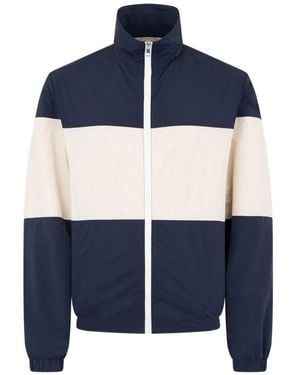 Bally Zip-Up Blouson Jacket - Blue