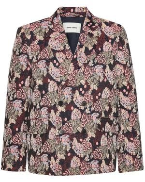 Henrik Vibskov Double-Breasted Blazer - Pink
