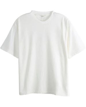 AURALEE Short Sleeve T-Shirt - White