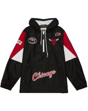 Mitchell & Ness Nba Bulls Sport Jacket - Black