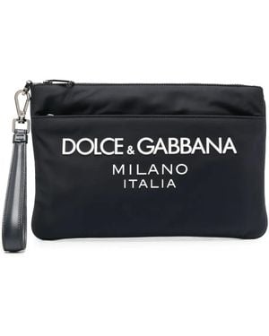 Dolce & Gabbana ロゴ クラッチバッグ - ブラック