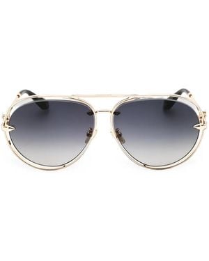 Roberto Cavalli Pilot-Frame Sunglasses - Blue