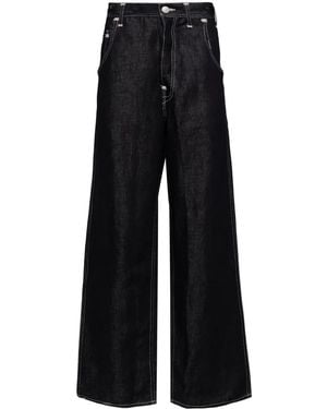 Junya Watanabe Jeans A Gamba Ampia Junya Watanabe X Levis - Nero