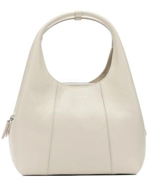 Le Tanneur Small Juliette Grained Leather Tote Bag - Natural