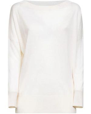 P.A.R.O.S.H. Pull À Encolure Bateau - Blanc
