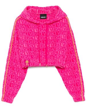 Versace I ♡ Baroque Hoodie - Pink