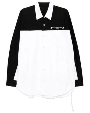 MASTERMIND WORLD ロゴ シャツ - ブラック