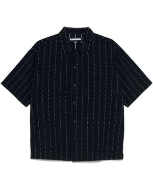 Neighborhood Dobby Short Sleeve Shirt - Blue