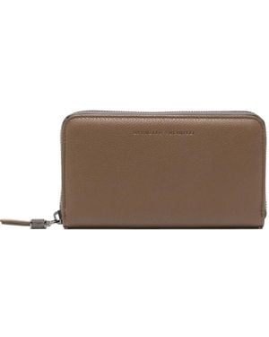 Brunello Cucinelli Leather Wallet - Brown