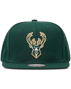Mitchell & Ness Milwaukee Bucks Nba Team Ground 2.0 キャップ - グリーン