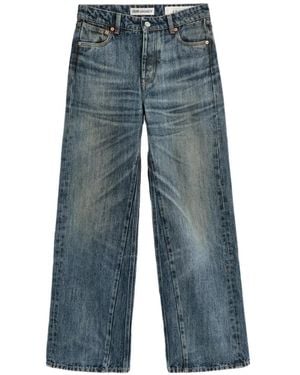 Our Legacy Jean Treble Cut À Coupe Ample - Blue