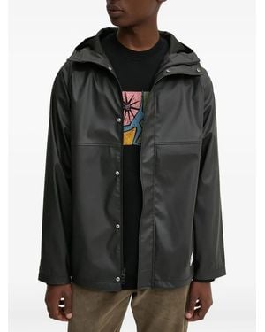 Herschel Supply Co. フーデッド パネル ジャケット - ブラック