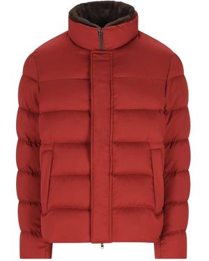 Herno Gefütterte Jacke - Rot
