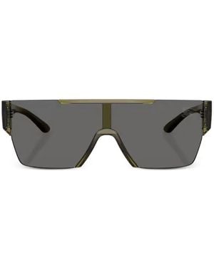 Burberry Geometric-Frame Sunglasses - Grey