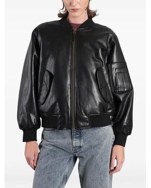 Anine Bing Leon Bomber - Black