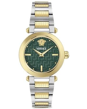 Versace Reve 35 Mm Horloge - Metallic