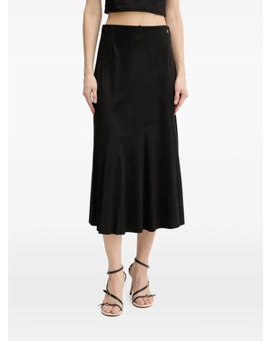 Guess Suede Long Skirt - Black