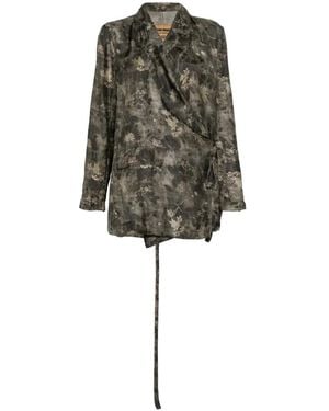 Uma Wang Khloe Blazer - Grey