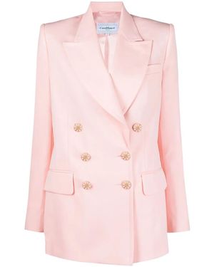 CASABLANCA Double-Breasted Blazer - Pink
