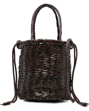 Dragon Diffusion Bolso bombonera de piel - Negro
