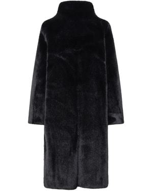 Unreal Fur Abrigo Raven - Negro