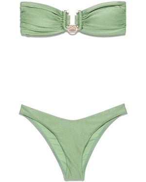 Zimmermann Rhiannon Knot Bikini - Green