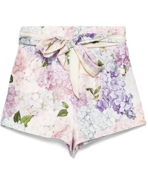 Zimmermann Dawning Shorts - Purple