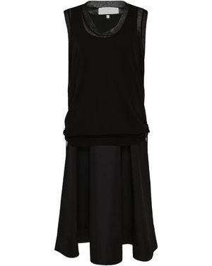3.1 Phillip Lim Layered Sleeveless Dress - Black