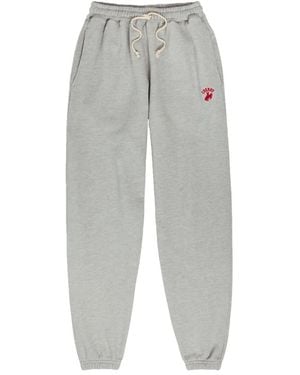 CHERRY LA Drawstring Track Trousers - Grey