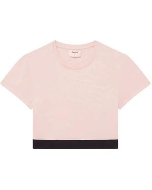 Repetto Contrast Panel Performance T-Shirt - Pink