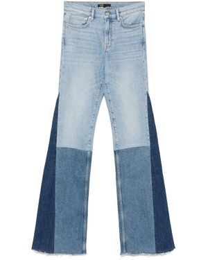 Maje Jeans Met Vlakken - Blauw