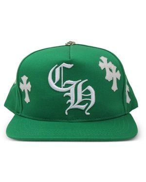 Chrome Hearts Cross-Patch Cap - Green