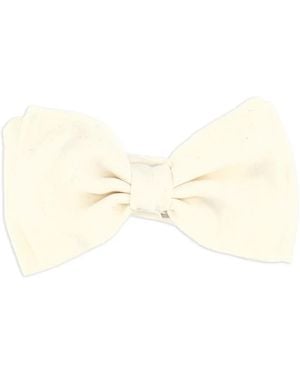 Lardini Nœud Papillon En Brocart - Natural