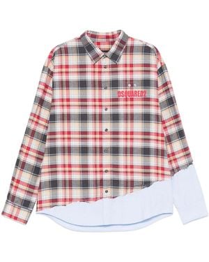 DSquared² Rugged Hemd - Rot