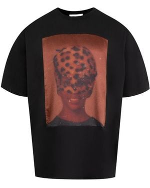 Wales Bonner Graphic-Print T-Shirt - Black
