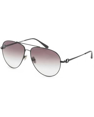 Ferragamo Eyewear Gancini Pilot Sunglasses - White