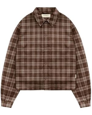 RETERNITY Flannel Shirt - Brown