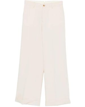 L.B.M. 1911 Rolled-Cuff Trousers - White