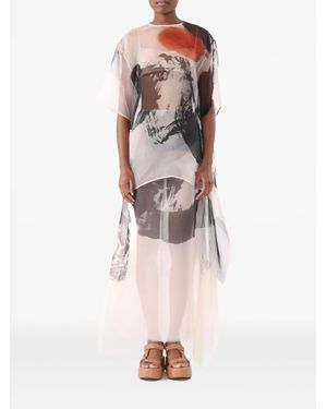 Jason Wu Jupe En Soie - Neutre