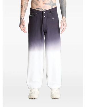 Pleasures Dip-Dye Trousers - Blue