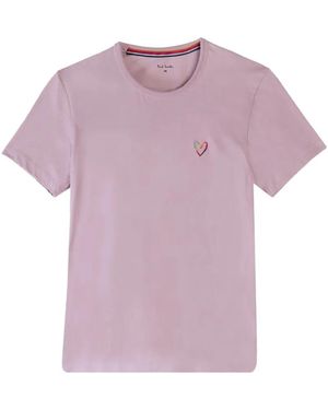 Paul Smith T-Shirt Imprimé - Violet