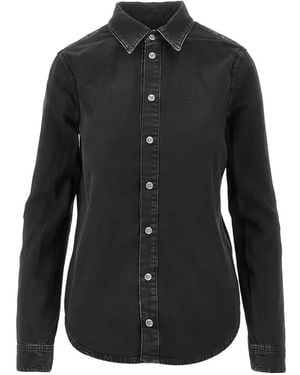 DIESEL De-eazy Buttoned Denim Shirt - Black