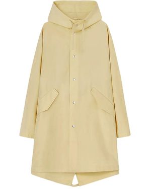 Jil Sander ロゴ パーカーコート - ナチュラル