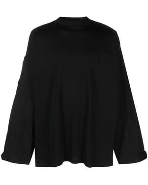032c Sudadera Con Múltiples Parches - Negro