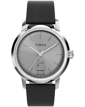 Timex X Peanuts Montre Marlin 40 Mm - Gris