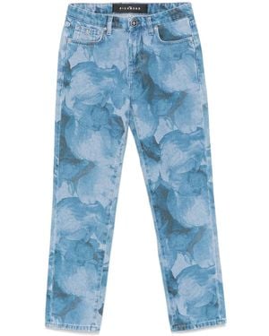 John Richmond Printed Jeans - Blue