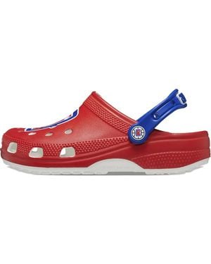 Crocs™ Zuecos NBA LA Clippers - Rojo
