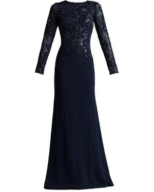 Tadashi Shoji Forena Gown Dress - Blue