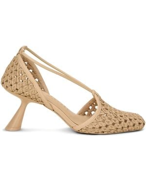 Cult Gaia Willa Court Shoes - Metallic