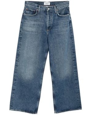 Agolde Vaqueros Baggy De Corte Bajo - Azul